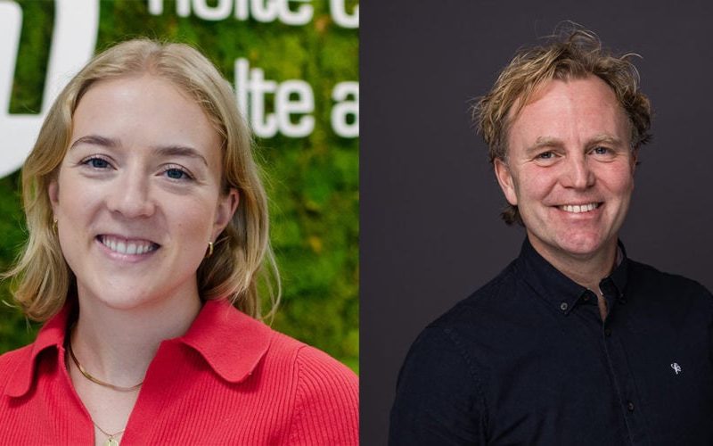 Vilde Sylvette Hem, konsulent i Holte Consulting og Didrik Svendsen, Chief Product Officer i Sayfr.